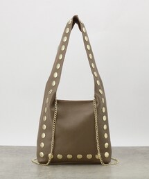 【MILLELA FIRENZE】スタッズトリムワンショルダーバッグ