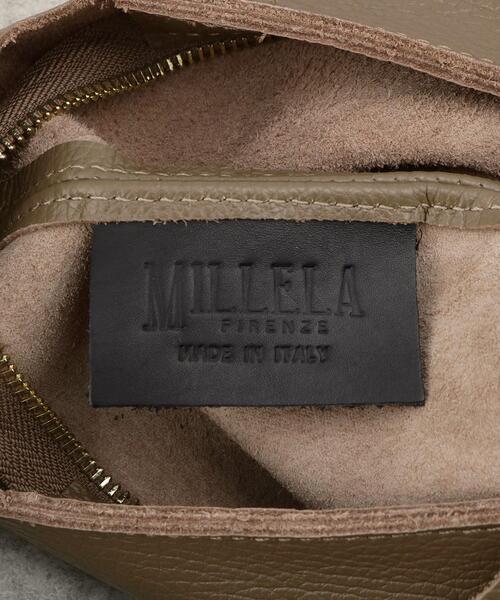 GALLEST（ギャレスト）の「【MILLELA FIRENZE】スタッズトリムワンショルダーバッグ（ショルダーバッグ・レディース・ブラック/ブラウン系・00）」の12枚目の写真