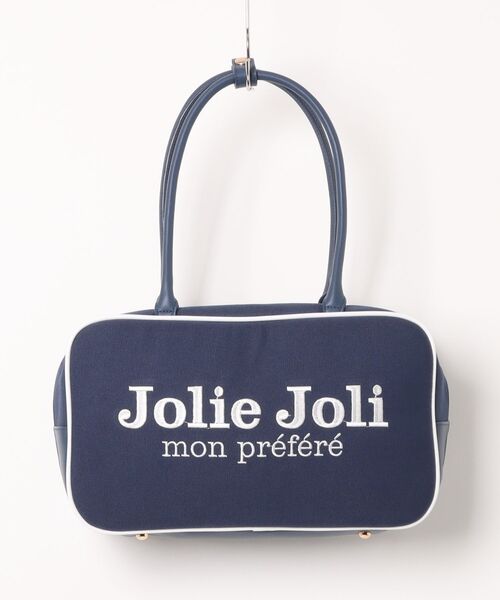 Jolie Joli(ジョリージョリ)の「【Jolie Joli/ジョリージョリ】ボストンバッグ(ボストンバッグ・レディース・アイボリー/ブラック/グレー/ネイビー・FREE)」の4枚目の写真