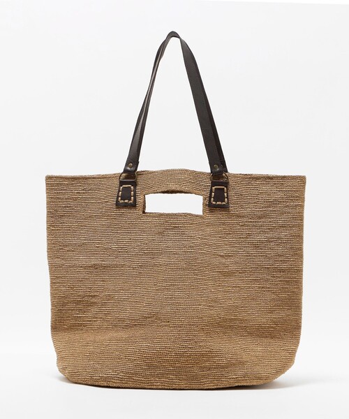Steven Alan(スティーブンアラン)の「<TANORA>SOA BAG/トートバッグ(かごバッグ・レディース・ブラウン系・FREE)」の3枚目の写真