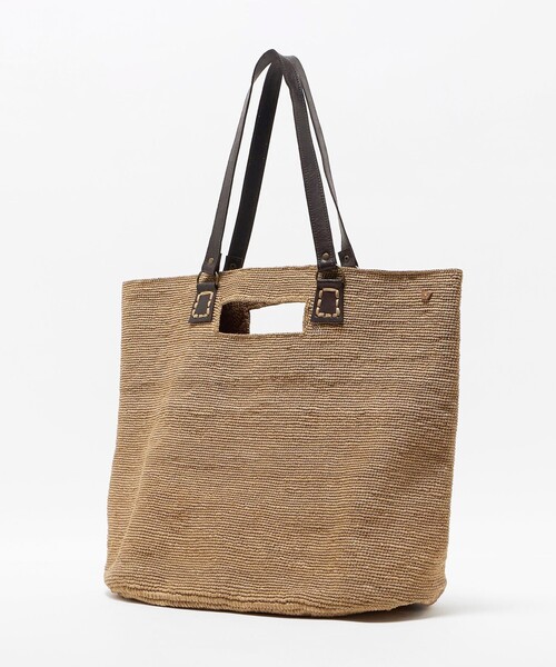 Steven Alan(スティーブンアラン)の「<TANORA>SOA BAG/トートバッグ(かごバッグ・レディース・ブラウン系・FREE)」の4枚目の写真