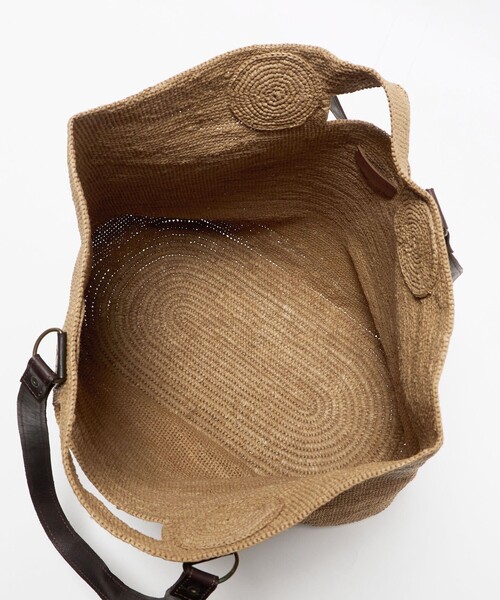 Steven Alan(スティーブンアラン)の「<TANORA>SOA BAG/トートバッグ(かごバッグ・レディース・ブラウン系・FREE)」の7枚目の写真