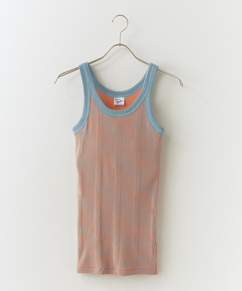 MILLER(ミラー)の「R.P.miller/ミラー PANELRIB Cup US Tank タンクトップ 2026新作 再入荷 夏服(タンクトップ・レディース・グレー/ブラウン系その他2/レッド系1/ホワイト系その他/ブラック/ブルー系その他/ダークブルー/レッド系その他/グリーン・FREE)」の18枚目の写真