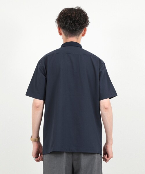 NOLLEY’S(ノーリーズ)の「【BECシリーズ】《ビジカジ対応》トリコットP/Oシャツ 26SS(ポロシャツ・メンズ・ライトグレー/ネイビー/ホワイト・XL/L/M/S)」の11枚目の写真
