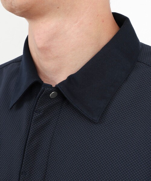 NOLLEY’S(ノーリーズ)の「【BECシリーズ】《ビジカジ対応》トリコットP/Oシャツ 26SS(ポロシャツ・メンズ・ライトグレー/ネイビー/ホワイト・XL/L/M/S)」の7枚目の写真