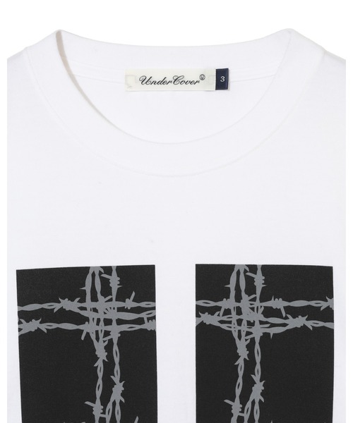UNDERCOVER（アンダーカバー）の「UC2F3805（Tシャツ/カットソー・メンズ・ホワイト/レッド/ブラック・5/4/3/2/1）」の6枚目の写真