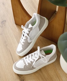 VALLELY Leather Suede Logo Sneaker ヴァレリー レザー スエード ロゴ スニーカー