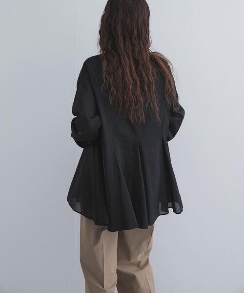URBAN RESEARCH DOORS(アーバンリサーチドアーズ)の「ボイルマチ切替フレアブラウス(シャツ/ブラウス・レディース・ブラック/オフホワイト・FREE)」の20枚目の写真