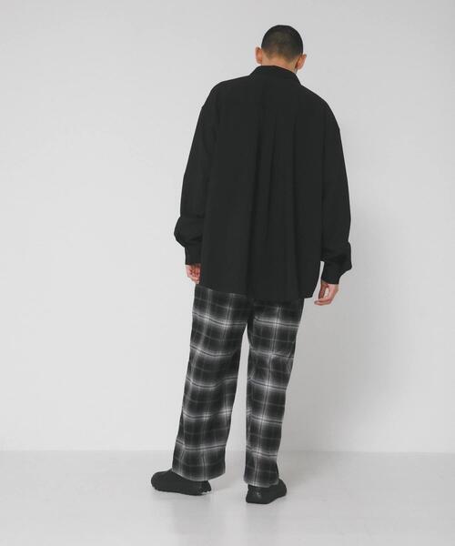 EKAL(エカル)の「チェックイージートラウザー(その他パンツ・メンズ・パープル/ブラック・MEDIUM/LARGE)」の10枚目の写真