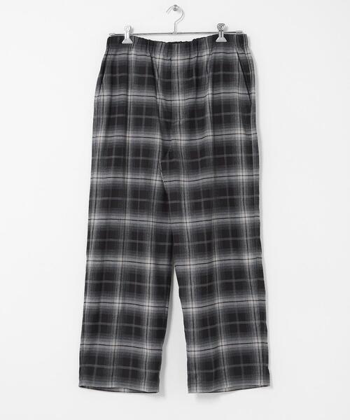 EKAL(エカル)の「チェックイージートラウザー(その他パンツ・メンズ・パープル/ブラック・MEDIUM/LARGE)」の11枚目の写真