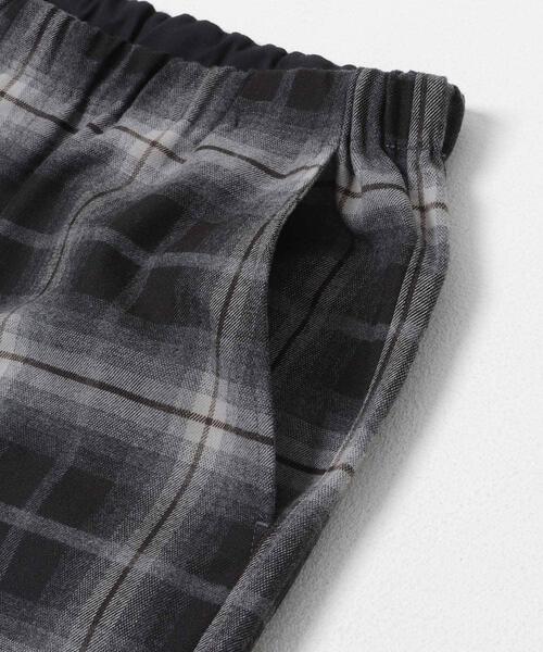 EKAL(エカル)の「チェックイージートラウザー(その他パンツ・メンズ・パープル/ブラック・MEDIUM/LARGE)」の13枚目の写真