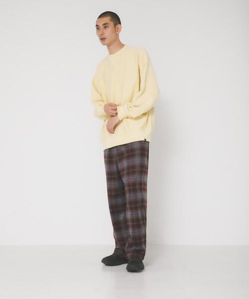 EKAL(エカル)の「チェックイージートラウザー(その他パンツ・メンズ・パープル/ブラック・MEDIUM/LARGE)」の19枚目の写真