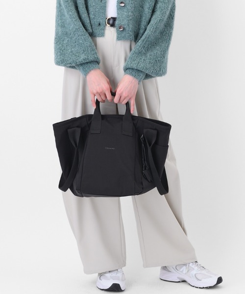 W&.Day/Night(ダブルアンド デイナイト)の「エムート トートバッグ A4サイズ 20521(トートバッグ・レディース・カーキ/ブラック/ライトグレー・FREE)」の1枚目の写真