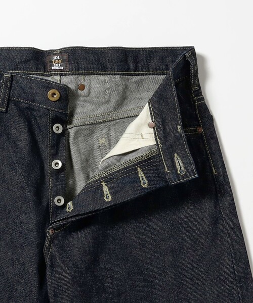 Lee(リー)の「LEE / ANNIVERSARY 101 ICONIC RIDERS JEAN(デニムパンツ・メンズ・ネイビー・MEDIUM/SMALL/LARGE)」の4枚目の写真