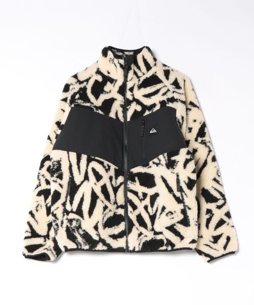Quiksilver(クイックシルバー)の「QUIKSILVER メンズ WR BOA MINI RIP JKT ジャケット 【2026年秋冬モデル】(その他アウター・メンズ・オフホワイト/グリーン/ブラック系その他/ブラック系その他3・SMALL/MEDIUM/LARGE/X-LARGE)」の3枚目の写真