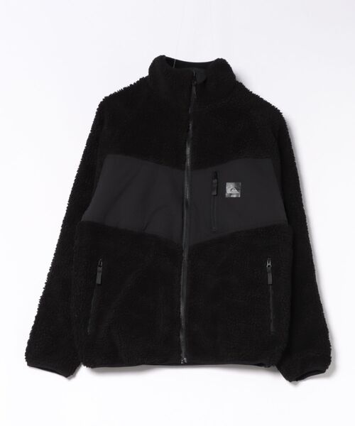 Quiksilver(クイックシルバー)の「QUIKSILVER メンズ WR BOA MINI RIP JKT ジャケット 【2026年秋冬モデル】(その他アウター・メンズ・オフホワイト/グリーン/ブラック系その他/ブラック系その他3・SMALL/MEDIUM/LARGE/X-LARGE)」の1枚目の写真