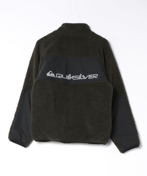 Quiksilver(クイックシルバー)の「QUIKSILVER メンズ WR BOA MINI RIP JKT ジャケット 【2026年秋冬モデル】(その他アウター・メンズ・オフホワイト/グリーン/ブラック系その他/ブラック系その他3・SMALL/MEDIUM/LARGE/X-LARGE)」の5枚目の写真