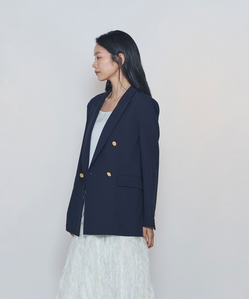 1er Arrondissement（プルミエアロンディスモン）の「TWブレザージャケット（テーラードジャケット・レディース・ブルー系その他3・38/36）」の2枚目の写真