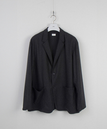 WHAGI（ワギ）の「Flannel Wool Architect Jacket (Charcoal)（テーラードジャケット）」