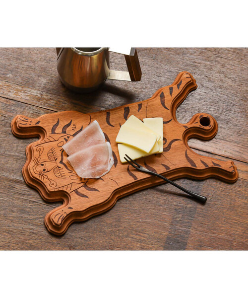 FREAK'S STORE(フリークスストア)の「POST GENERAL/ポストジェネラル TIBETAN TIGER SERVING BOARD チベタンタイガー サービングボード(その他小物・メンズ・ブラウン・ONE SIZE)」の8枚目の写真