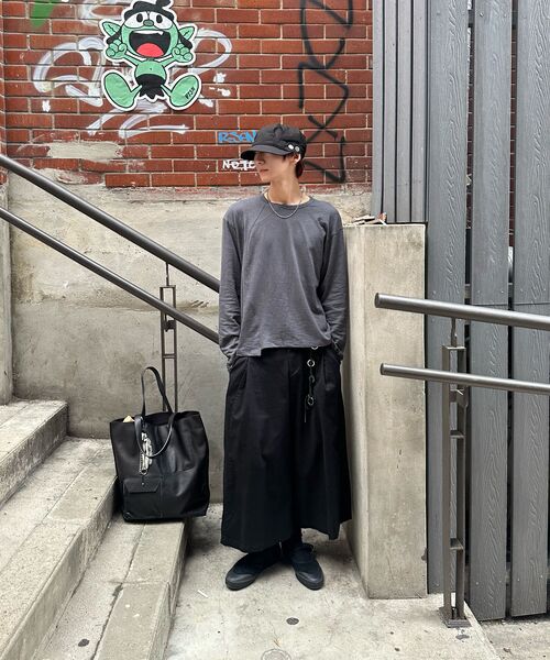 XERO（ゼロ）の「ネックラインカットオフスラブロングスリーブ [チャコール]（Tシャツ/カットソー・レディース・その他・X-LARGE/MEDIUM/LARGE）」の3枚目の写真