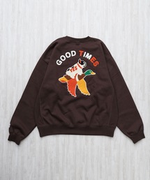 The Endless Summer（エンドレスサマー）の「TES GOOD TIMES DUCK&BUHI EMB BIG SWEAT   クルーネックスウェット（スウェット）」