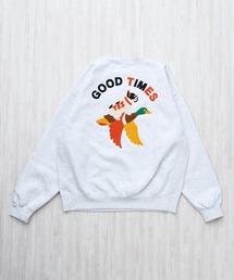 The Endless Summer（エンドレスサマー）の「TES GOOD TIMES DUCK&BUHI EMB BIG SWEAT   クルーネックスウェット（スウェット）」