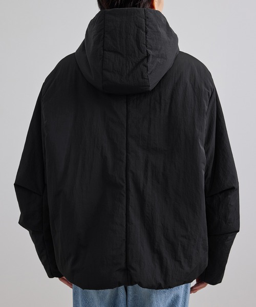 SALON adam et rope'(サロン アダム エ ロペ)の「【WEB限定】撥水ファンクションパフブルゾン(ブルゾン・レディース・ブラック/ベージュ系その他2・FREE)」の16枚目の写真