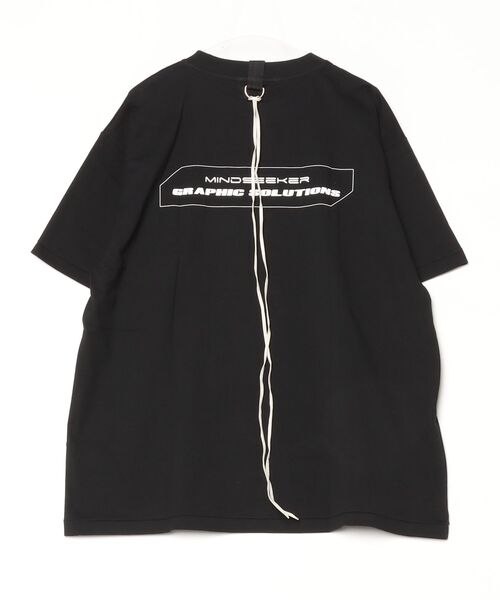 mindseeker（マインドシーカー）の「Graphic Solution Tee（Tシャツ/カットソー・メンズ・ブラック・2）」の2枚目の写真