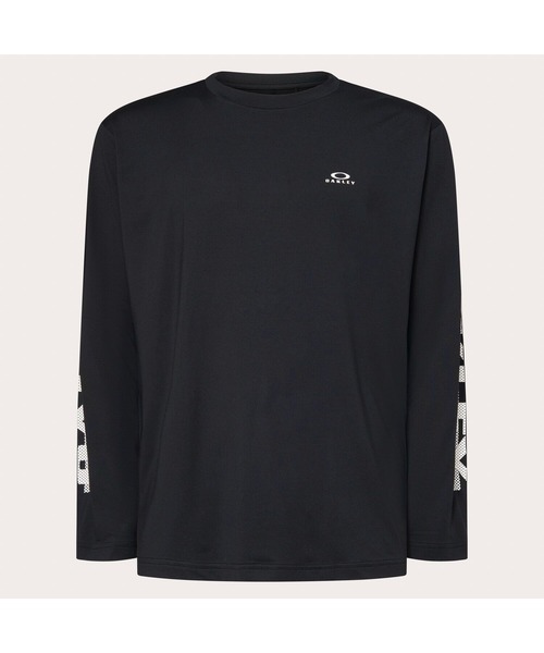 OAKLEY(オークリー)の「【新着】オークリー ENHANCE QD LS TEE SLV EVO 4.7/Tシャツ/OAKLEY(Tシャツ/カットソー・メンズ・ホワイト/ブラック・S/M/L)」の8枚目の写真