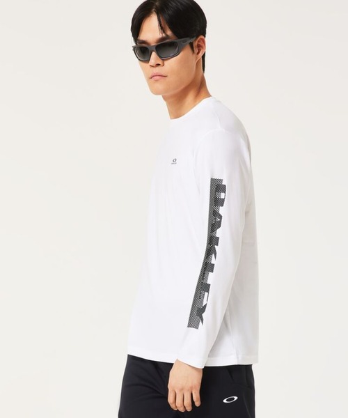 OAKLEY(オークリー)の「【新着】オークリー ENHANCE QD LS TEE SLV EVO 4.7/Tシャツ/OAKLEY(Tシャツ/カットソー・メンズ・ホワイト/ブラック・S/M/L)」の12枚目の写真