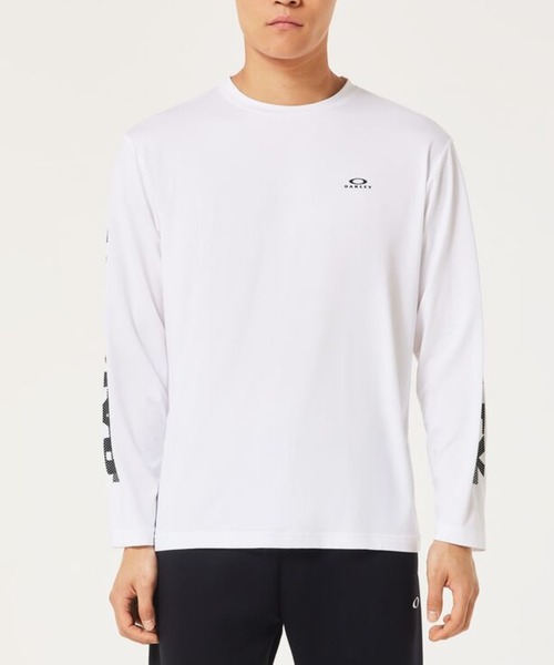 OAKLEY(オークリー)の「【新着】オークリー ENHANCE QD LS TEE SLV EVO 4.7/Tシャツ/OAKLEY(Tシャツ/カットソー・メンズ・ホワイト/ブラック・S/M/L)」の11枚目の写真