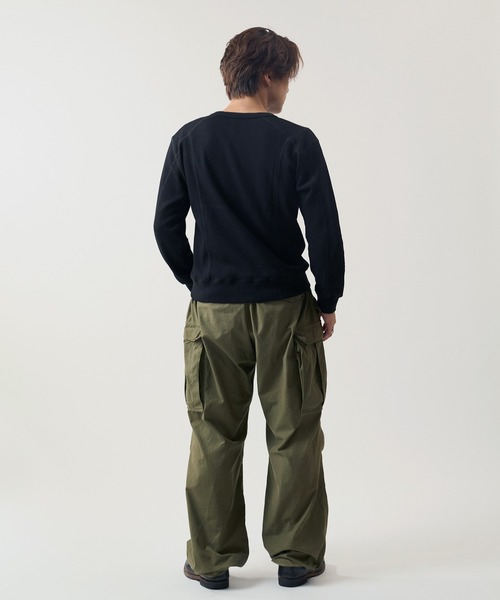 WAIPER.inc(ワイパーインク)の「【ZOZO限定】ワッフル ヘンリーネック ロンT(Tシャツ/カットソー・メンズ・ブラック・XL/L/M/S)」の11枚目の写真