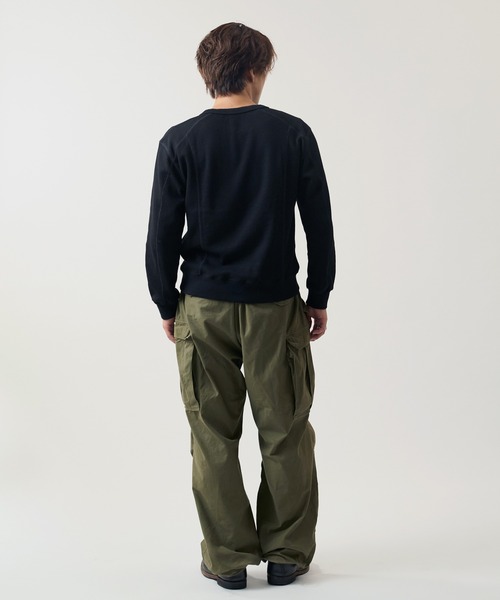 WAIPER.inc(ワイパーインク)の「【ZOZO限定】ワッフル ヘンリーネック ロンT(Tシャツ/カットソー・メンズ・ブラック・XL/L/M/S)」の12枚目の写真