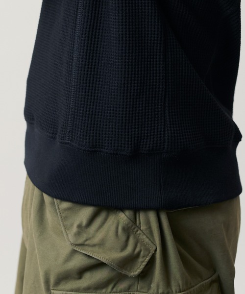 WAIPER.inc(ワイパーインク)の「【ZOZO限定】ワッフル ヘンリーネック ロンT(Tシャツ/カットソー・メンズ・ブラック・XL/L/M/S)」の17枚目の写真