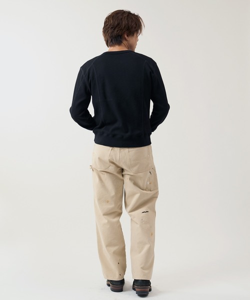 WAIPER.inc(ワイパーインク)の「【ZOZO限定】ワッフル ヘンリーネック ロンT(Tシャツ/カットソー・メンズ・ブラック・XL/L/M/S)」の5枚目の写真