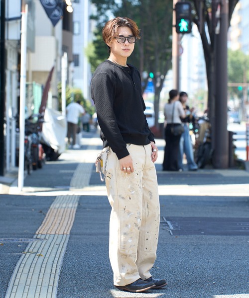 WAIPER.inc(ワイパーインク)の「【ZOZO限定】ワッフル ヘンリーネック ロンT(Tシャツ/カットソー・メンズ・ブラック・XL/L/M/S)」の21枚目の写真