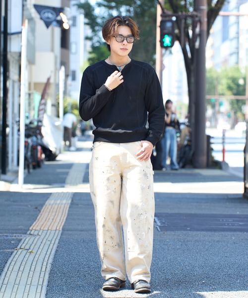 WAIPER.inc(ワイパーインク)の「【ZOZO限定】ワッフル ヘンリーネック ロンT(Tシャツ/カットソー・メンズ・ブラック・XL/L/M/S)」の22枚目の写真