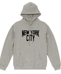 Ol' Basics(オール・ベーシックス) プルパーカー スウェット NEW YORK CITY ロゴ プリント 裏毛 トップス メンズ ユニセックス