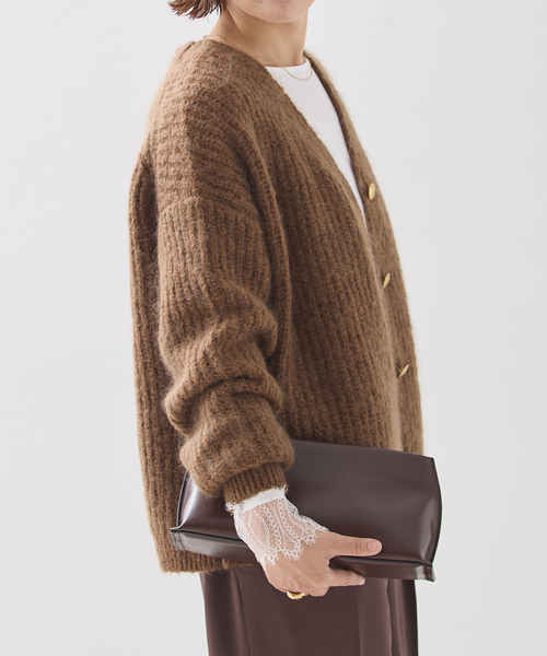journal standard L'essage(ジャーナルスタンダードレサージュ)の「レーストップスロンT(Tシャツ/カットソー・レディース・ブラック/ホワイト・FREE)」の11枚目の写真