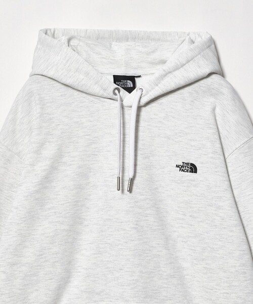 THE NORTH FACE(ザノースフェイス)の「【WEB限定】<THE NORTH FACE>スモール ロゴ ヘザー スウェット フーディ パーカー(パーカー・メンズ・ブラック/ライトグレー・L/S/M/XL)」の3枚目の写真