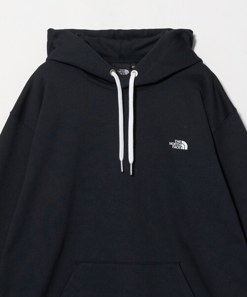 THE NORTH FACE(ザノースフェイス)の「【WEB限定】<THE NORTH FACE>スモール ロゴ ヘザー スウェット フーディ パーカー(パーカー・メンズ・ブラック/ライトグレー・L/S/M/XL)」の7枚目の写真