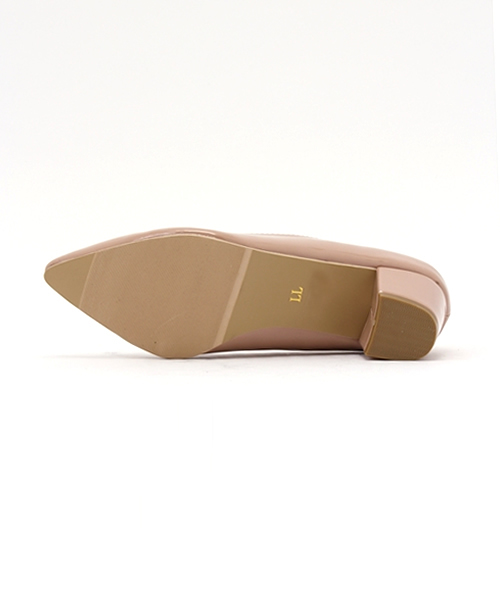 titivate（ティティベイト）の「5㎝ｽｸｴｱﾋｰﾙﾊﾟﾝﾌﾟｽ（パンプス・レディース・ピンクベージュ/アイボリー/ブラック/ネイビー/グレー・M/L/LL）」の12枚目の写真