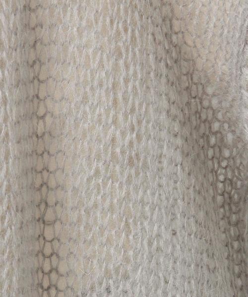 Another Edition（アナザーエディション）の「天竺ロングカーディガン/AEMBC W/NｙテンジクLONG CGN◆（カーディガン/ボレロ・レディース・ライトグレー/ライトピンク・FREE）」の13枚目の写真