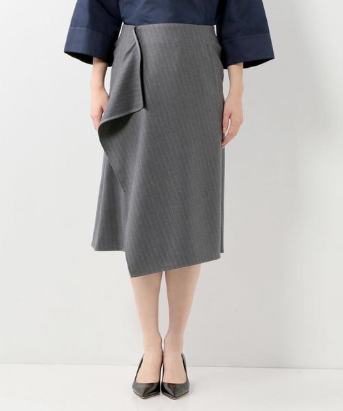 Drawer（ドゥロワー）の「DRAWER ストライプスカート（スカート）」 - WEAR