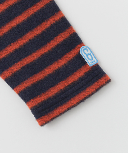 URBAN RESEARCH DOORS（アーバンリサーチドアーズ）の「FORK＆SPOON Brushed Border Boatneck（Tシャツ/カットソー・キッズ・オフホワイト/ブラック/ネイビー・90/120/105/135）」の17枚目の写真