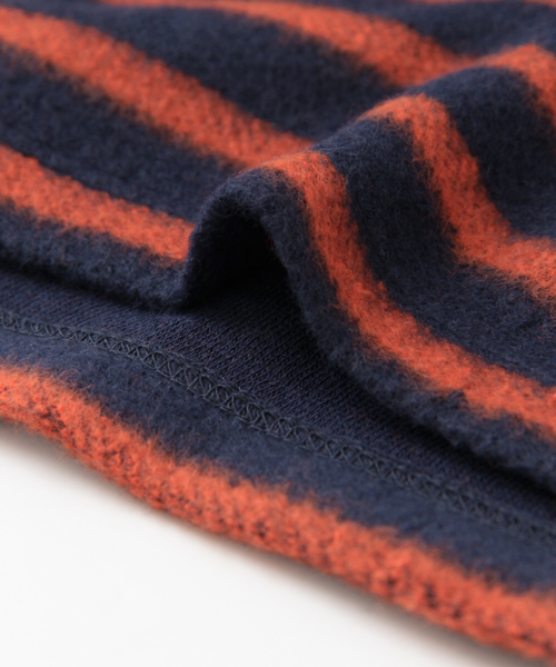 URBAN RESEARCH DOORS（アーバンリサーチドアーズ）の「FORK＆SPOON Brushed Border Boatneck（Tシャツ/カットソー・キッズ・オフホワイト/ブラック/ネイビー・90/120/105/135）」の7枚目の写真