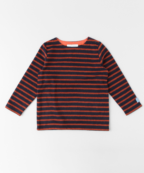 URBAN RESEARCH DOORS（アーバンリサーチドアーズ）の「FORK＆SPOON Brushed Border Boatneck（Tシャツ/カットソー・キッズ・オフホワイト/ブラック/ネイビー・90/120/105/135）」の12枚目の写真