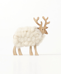studioCLIP　トナカイウッドオブジェ studioCLIP トナカイウッドオブジェ SALE／30%OFF(U)X3
