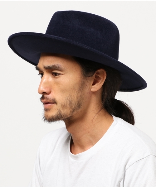 UNITED TOKYO（ユナイテッドトウキョウ）の「ラビットファーロングブリムハット（ハット・メンズ・キャメル/ネイビー/ブラック・FREE）」の11枚目の写真